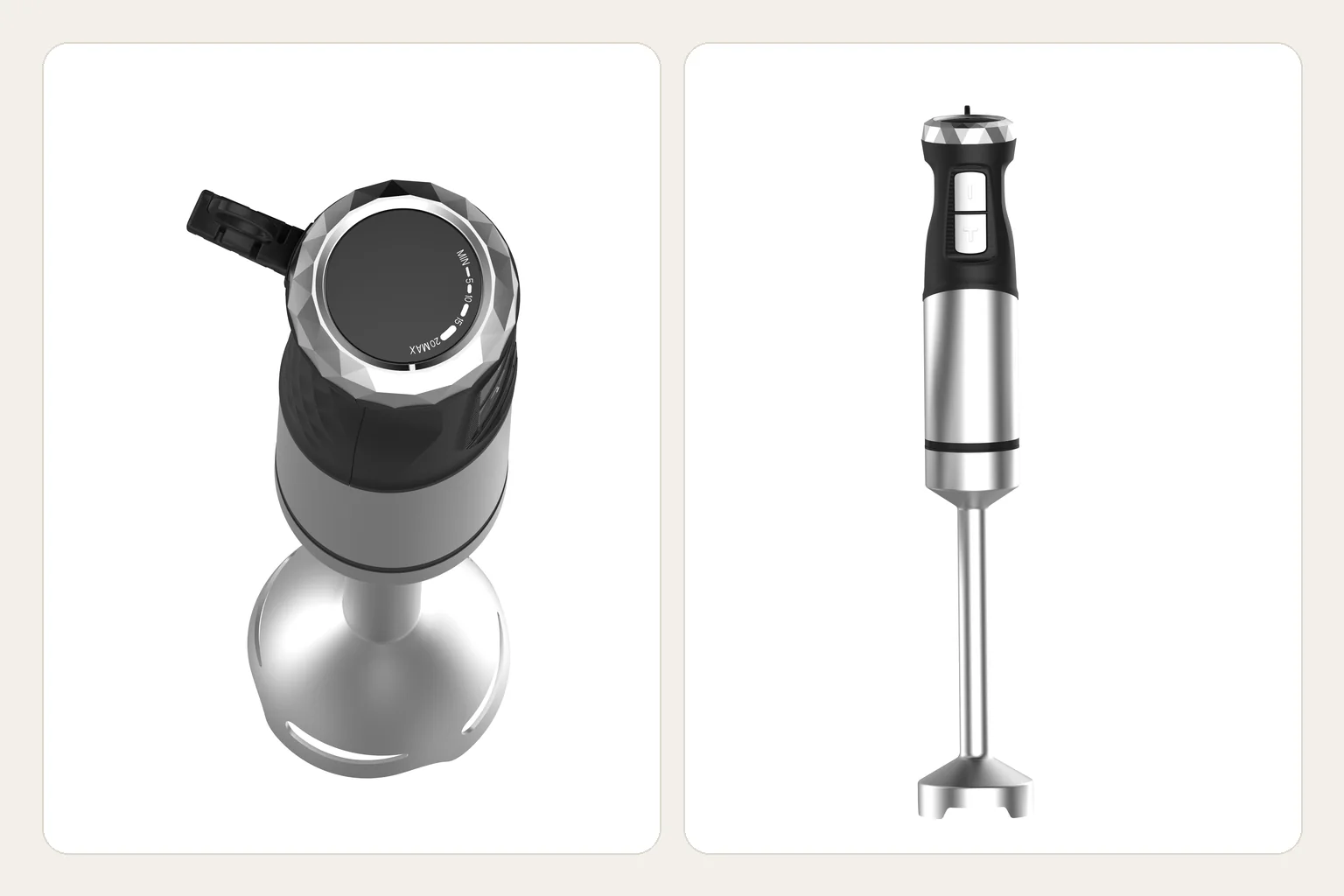 Verified PX8245 top dial, front buttons and complete stainless-steel blending shaft