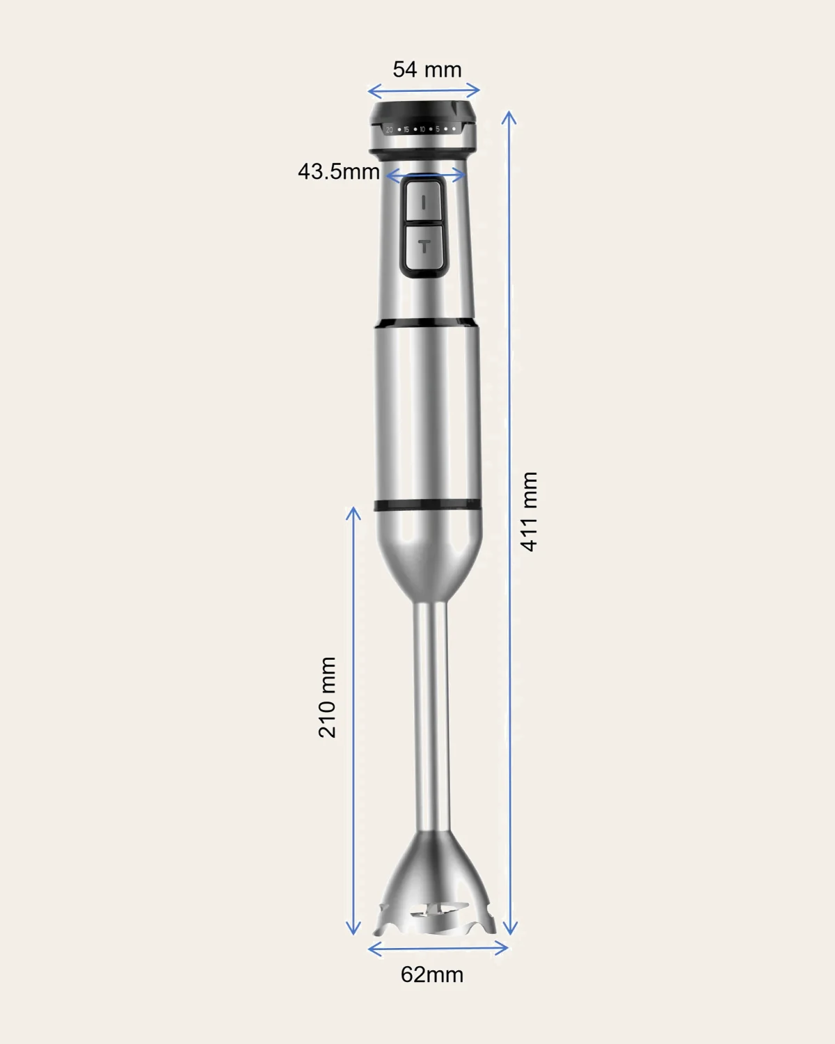 Supplier PX8257 round-shaft dimension drawing with overall measurements